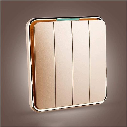 Luxury 4gang 2way Gold Switch